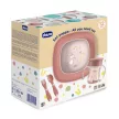 CHICCO Étkezési készlet - tál, tányér, üveg és evőeszköz pink 12m+