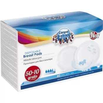 CANPOL BABIES Melltartóbetétek, öntapadós 60 db