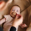 BABYONO Szilikon szimmetrikus cumik 0-6 hónapos korig, 2 db