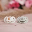 BABYONO Szilikon cumik szimmetrikus 6-18m, 2 db