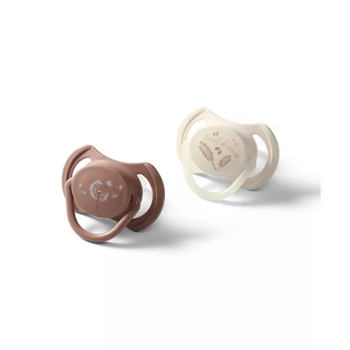 BABYONO Szilikon szimmetrikus cumik 18m+, 2 db