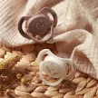 BABYONO Szilikon szimmetrikus cumik 18m+, 2 db