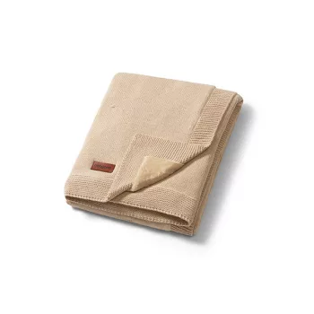   BABYONO Természetes pamut takaró 75 x 100 cm világos bézs 0m+