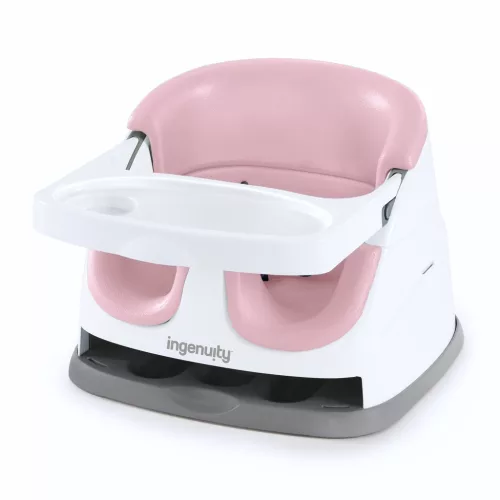 INGENUITY Podsedák na stoličku 2v1 Baby Base™ Peony 6m+ do 15 kg