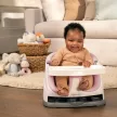 INGENUITY Podsedák na stoličku 2v1 Baby Base™ Peony 6m+ do 15 kg