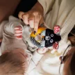 BABYONO Kontrasztos csörgő Egér 0 hó+