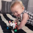 OBALL Autó és csörgő 2in1 Curious Car zebra Zen™ 3hó+