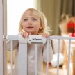 BABYONO Biztonsági kapu lépcsőkre és ajtókra 75–96 cm, gyerekeknek és kutyáknak, fúrás nem szükséges