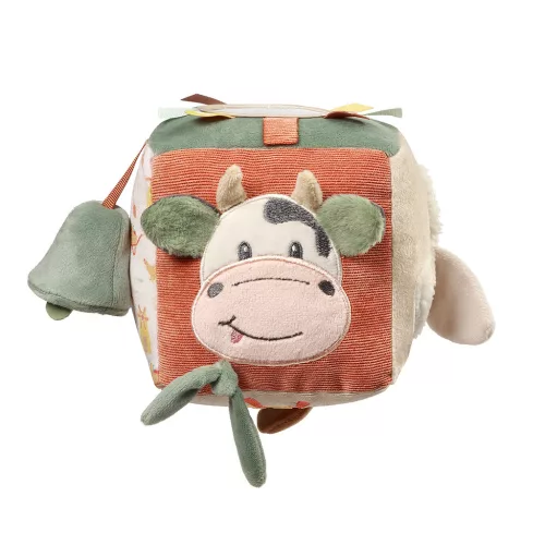 BABYONO Szenzoros kocka Cow Bingo 0m+