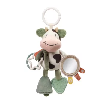 BABYONO Függő játék rágókával Cow Bingo 0m+