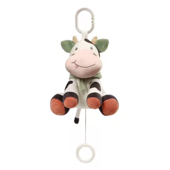 BABYONO Zenei játék C-gyűrűn Cow Bingo 0m+