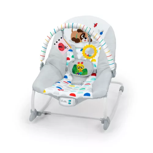 BABY EINSTEIN Zenei rezgő pihenőszék Dean's Discovery Spot™ 0m+ 9kg-ig