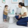BRIGHT STARTS Flip & Sit™ STITCH™ 18m+ WC-redukció, 23 kg-ig