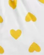 CARTER'S 3 részes szett: rövid ujjú body, pulóver, hosszú nadrág Hearts lány NB/ méret 56