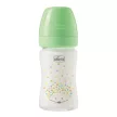 CHICCO Üvegből készült cumisüveg Perfect Easy 150 ml, lassú szilikon áramlás, semleges, 0m+