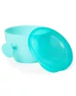SKIP HOP Tányérok fedővel és Easy Grab fogantyúval Grey,Teal 2 x 240 ml, 3hó+