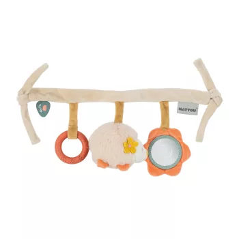 NATTOU Zoe sündisörcsögő játék 32 cm Mila, Zoe & Lana