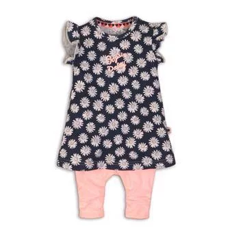 DIRKJE 2 részes C-SO FRESH oops DAISY 68 Navy-Pink szett