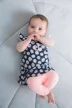 DIRKJE 2 részes C-SO FRESH oops DAISY 68 Navy-Pink szett