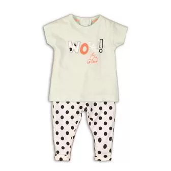 DIRKJE 2 részes C-SO Joyful WOW 68 White-Mint szett