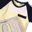DIRKJE 2 részes póló szett C-SO SUNNY SUMMER IS HERE! 56 Sárga-Szürke
