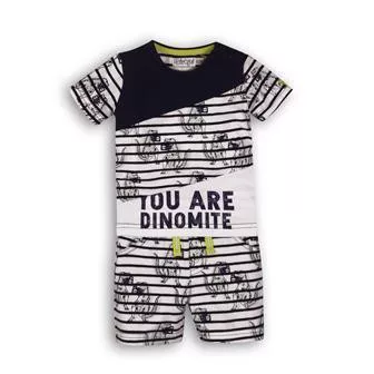 DIRKJE 2 részes C-SO SUNNY YOU ARE Dinomite 74 Navy-White szett