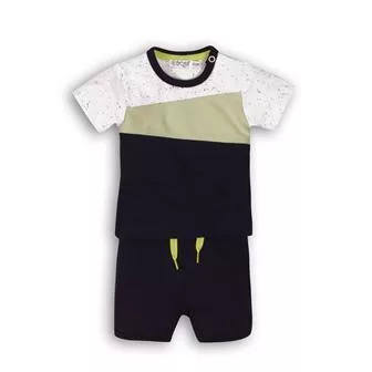 DIRKJE 2 részes C-SO SUNNY AROUND THE WORLD 68 menta-tengerészkék szett