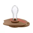 LOVI Dinamikus szilikon cumi Prime 18m+ 2db Granola/Narancs