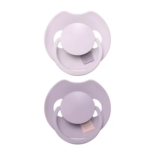 LOVI Dinamikus szilikon cumi Prime 18m+ 2db Baby Lilac/Violet