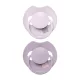 LOVI Dinamikus szilikon cumi Prime 18m+ 2db Baby Lilac/Violet