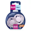 LOVI Dinamikus szilikon cumi Prime 18m+ 2db Baby Lilac/Violet