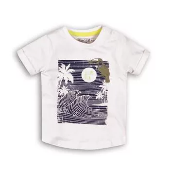   DIRKJE Rövid ujjú póló C-SO TROPICAL TOUCAN DO IT 62 White