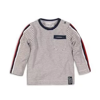 DIRKJE Hosszú ujjú póló C-So fast ready set go! 68 White