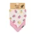 PETITE&MARS Bryndák bandana Luke 2 db Bézs Eper&Dusty Rose 3m+