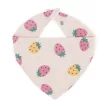 PETITE&MARS Bryndák bandana Luke 2 db Bézs Eper&Dusty Rose 3m+