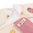 PETITE&MARS Előke hosszú ujjal Ben Beige Strawberies
