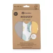 PETITE&MARS Bambusz muszlin 3db-os pelenka szett Moussy Ochre Leaves, 68 x 68 cm