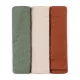 PETITE&MARS Bambusz muszlin pelenka szett 3 db Moussy Earth Tones 68 x 68 cm