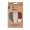 PETITE&MARS Bambusz muszlin pelenka szett 3 db Moussy Earth Tones 68 x 68 cm