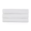 PETITE&MARS Bambusz muszlin 3db-os pelenka szett Moussy Total White, 68 x 68 cm