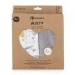 PETITE&MARS Bambusz muszlin 2db-os pelenka szett Misty Grey Planes, 120 x 120 cm