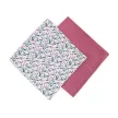 PETITE&MARS Bambusz muszlin takaró 2 db Misty Pink Meadow 120 x 120 cm