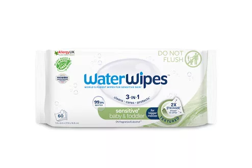WATERWIPES Nedves törlőkendő Baby&Toddler 3in1 60 db