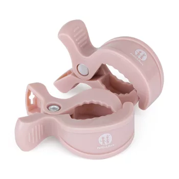 PETITE&MARS Csipesz babakocsira, 2 db, Rose