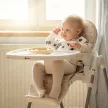 PETITE&MARS Etetőszék huzat és tálca Gusto Beige Dandelions