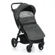 PETITE&MARS Állítható bundazsák 3in1 Jibot Horizontal Charcoal Grey