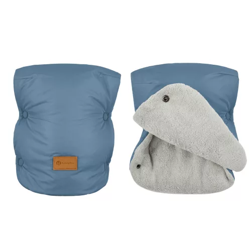 PETITE&MARS Kesztyű / Kézmelegítő babakocsira Jasie Ocean Blue