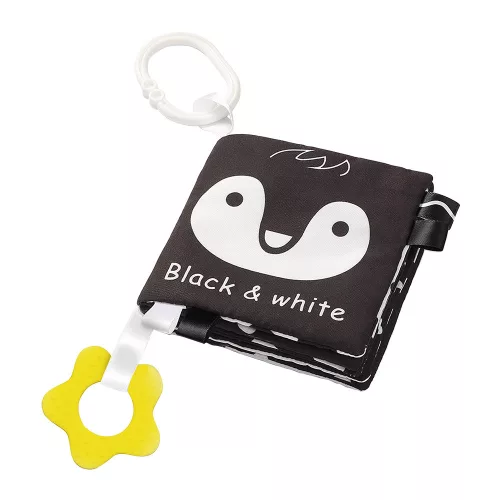 BABYONO Játékkönyv Black&White