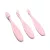 BABYONO Fogkefe 3 db, piros