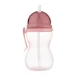 CANPOL BABIES Sportpalack szilikon szívószállal 370ml 12m+ rózsaszín